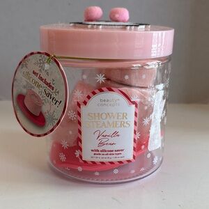 Beauty Concepts Shower Steamers Vanilla Bean (Jar lid is cracked)